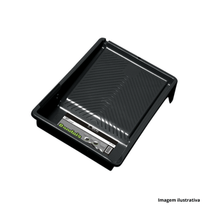 Bandeja para pintura grande preto atlas /ref:1534p.