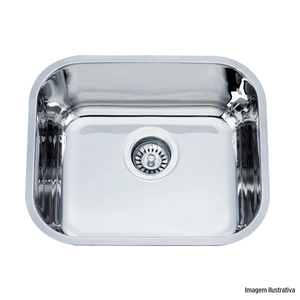 Cuba inox embutir geneva 40x34 brilhante dax /ref: da4034t.