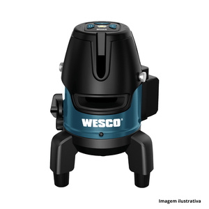 Nível laser 5 linhas - wesco /ref.ws8911k