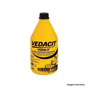 Aditivo plastificante cal líquido vedalit 3,6lts vedacit /ref.121854