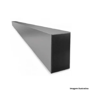 Régua de alumínio para pedreiro de 7,5cm com 2,5mts reforçada - torre forte /ref.bt10.250m