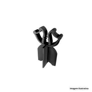 Espaçador para ferro cavalete 15mm com 100un cinza - sândalo /ref.130215