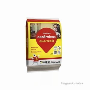 Rejunte ceramicas 1kg  branco quartzolit /ref:0107.00000.0015fd.