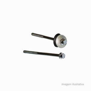 Parafuso para telha kit completo 5/16x110mm - comerfix