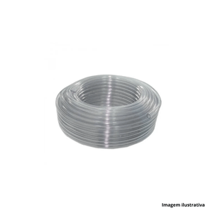 Mangueira pvc cristal 5/16"x1,5mm com 10mts - mantac /ref.0840