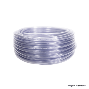 Mangueira cristal 5/16x1.5mm (15m) siliconado - durin /ref.5001
