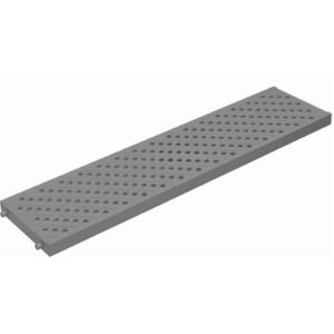 Grelha aquapiso 13x50cm cinza - tigre
