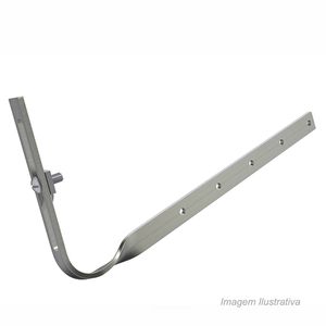 Suporte zincado aquapluv style dn125 - tigre