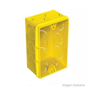 Caixa de embutir plástica 4x2 - tigre