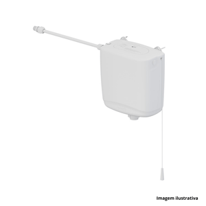 Caixa de descarga tigre com engate branco - tigre /ref.100018097