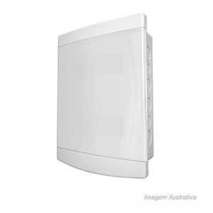 Caixa de distribuição de embutir 12/16 para 12 disjuntore - tigre