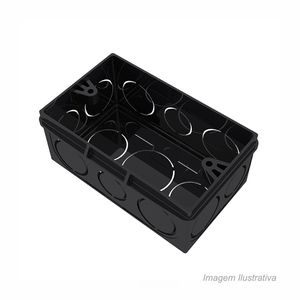 Caixa de luz eletroduto roscável 4x2 - tigre