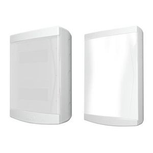 Caixa de distribuição para 12/16 disjuntores branco - tigre