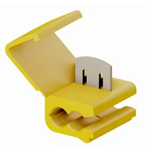 Conector elétrico amarelo 2,5 a 4mm - tigre