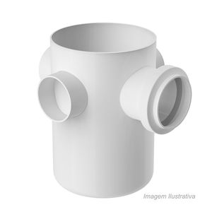 Corpo de caixa sifonada 150 x 185 x 75 mm tigre