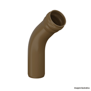 Curva pvc je pb 45° de 60mm pba tigre /ref.23140608