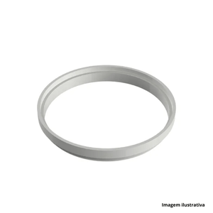 Porta grelha redonda 100mm branco - tigre /ref.27621007