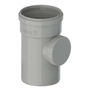 Tee de inspeção esgoto série r 150x100mm - tigre