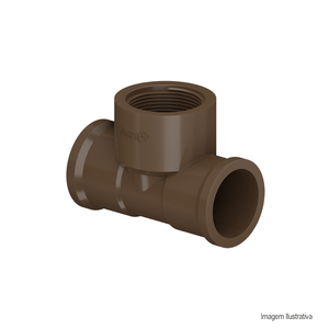 Tee soldavel com rosca 32 x 3/4 tigre /ref:35508384.