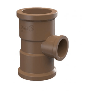 Tee de redução soldável 85x75mm tigre / ref:22217380.