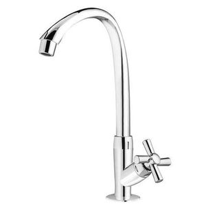 Torneira para cozinha cross de mesa bica alta 1/2 cromado tigre /ref.300000466