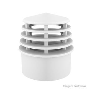 Terminal de ventilação 50mm - tigre