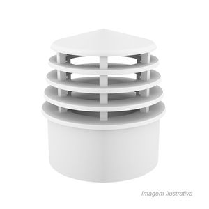Terminal de ventilação 100mm - tigre