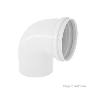 Joelho de esgoto 90º 50mm - tigre