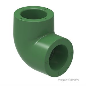 Joelho ppr 90º 40mm - tigre