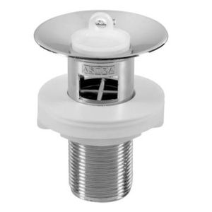 Válvula de lavatório pvc sem ladrão vl2/s cromado - astra