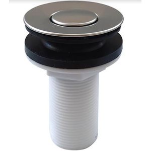 Valvula click 7/8 plastico + inox - tampa pequena