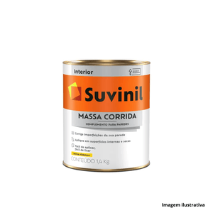 Massa corrida pva 1,4 kg suvinil /ref.50687536