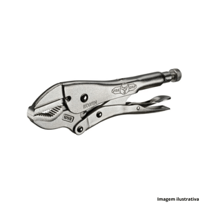 Alicate de pressão mordente reto curva 10" - irwin /ref.1809681