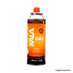 Cartucho refil de gás 227gr - kala /ref.861669