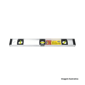 Nível de alumínio 45 cm 18" - tramontina /ref:43100/018