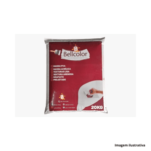 Tinta Textura Lisa Refil 20KG BELLCOLOR /REF.0