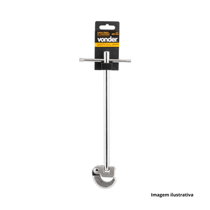 Chave grifo 11" para lavatório - vonder /ref:35.99.110000