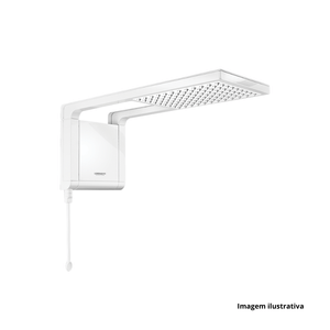 Chuveiro elétrico acqua storm 110v branco lorenzetti/ref.7510052