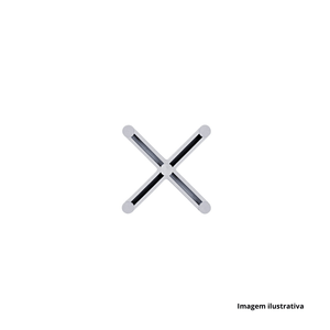 Espaçador juntapiso "x" 3.0mm com 100 unidades - cortag /ref:60510
