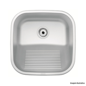 Tanque de encaixe aço inox 40x40 25litros tramontina /ref:94403107.