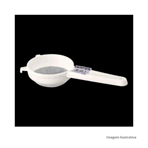 Peneira C/ Tela de Plástico 7,5CM - SANREMO / Ref. 321