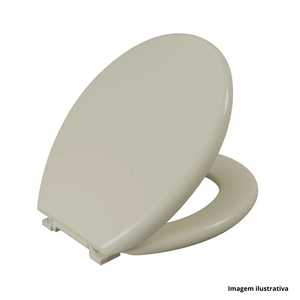 Assento convencional almofadado biscuit - astra /ref.tpk/as-bg8
