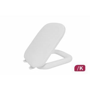 Assento sanitário quadrada almofadado branco - astra