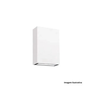 Arandela Muret LED 4W 3000K Bivolt Branca - LUMANTI / Ref. AMSB34