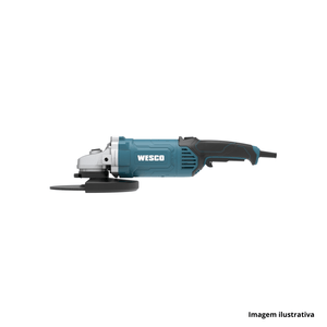 Esmerilhadeira angular - 180mm 2.000w 220v - wesco /ref.ws4721