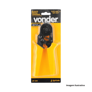 Alicate prensa terminais - vonder /ref:36.86.864.000.