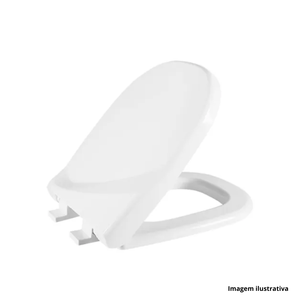 Assento sanitário stylus laguna com fechamento suave branco astra /ref:tsl/sc*bco-01.