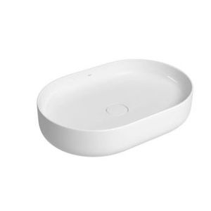 Cuba apoio oval 60cm branco