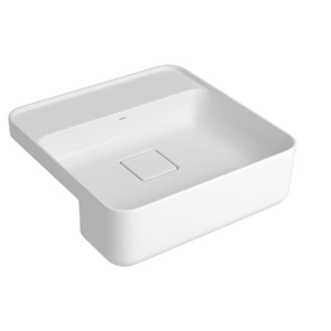 Cuba semienc. quad. c/mesa 40cm branco