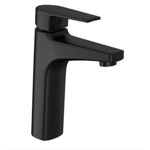 Monocomando p/lav. level b.media deca black matte